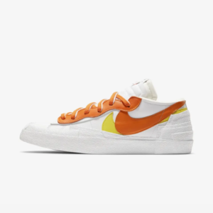 SACAI Nike Blazer Low White Magma Orange