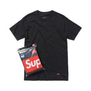 Supreme/Hanes Basic Tee Black