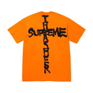 Supreme Thrasher Cross Tee Orange