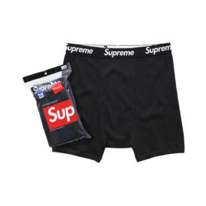 Supreme/Hanes Boxerki Czarne (1szt)