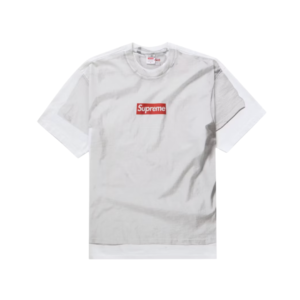Supreme MM6 Maison Margiela Box Logo Tee White