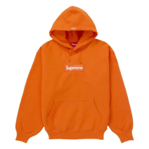 Supreme Box Logo Hooded Sweatshirt Sweatshirt (FW24) Dark Orange