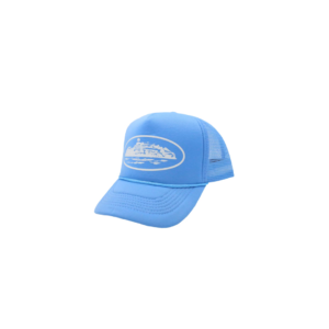 Corteiz Alcatraz Trucker Hat Baby Blue