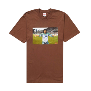 Supreme Maradona Tee Brown