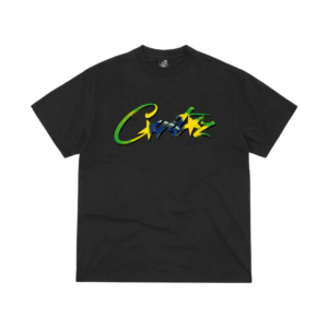 Corteiz Brasil Tee Black