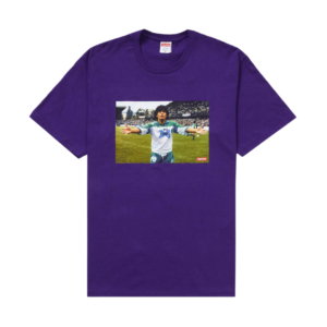 Supreme Maradona Tee Purple