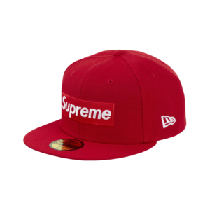 Supreme Grinch Box Logo New Era 59Fifty Fitted Cap Red