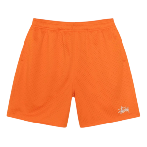 Stussy Basic Mesh Short Orange