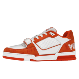 Louis Vuitton Trainer Monogram Denim Orange