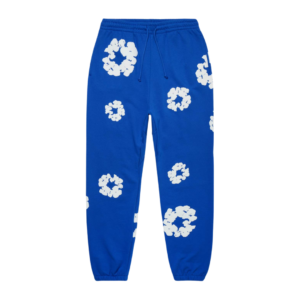 Denim Tears The Cotton Wreath Sweatpants Royal Blue