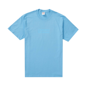 Supreme Tonal Box Logo Tee Bright Blue
