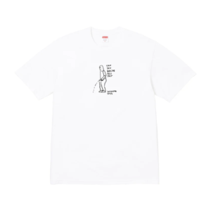 Supreme Piss Tee White