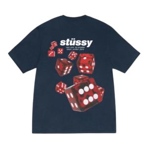 Stussy Rollers Tee Navy