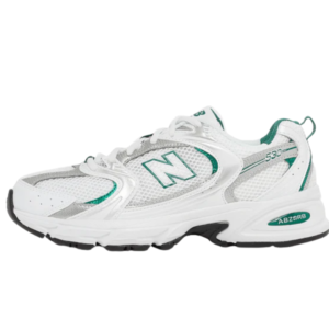New Balance 530 White Silver Green
