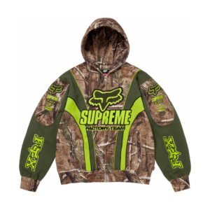 Supreme/Fox Racing Zip Up Camo