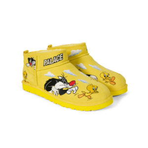 Palace/UGG Looney Tunes Ultra Mini Boot Yellow