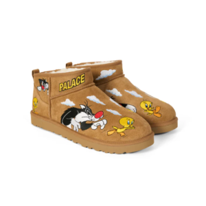Palace/UGG Looney Tunes Ultra Mini Boot Chestnut