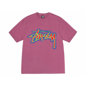 Stussy Thermal Stock Tee Pink (Berry)