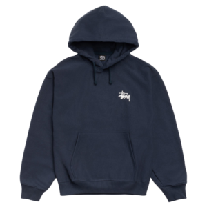 Stussy Basic Hoodie Navy