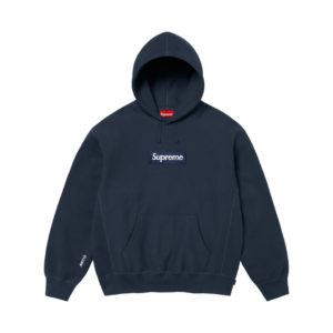Supreme Box Logo Hoodie FW25 Navy