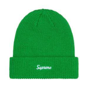 Supreme Loose Gauge Beanie Green