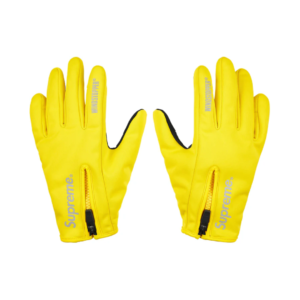Supreme WINDSTOPPER Zip Gloves Yellow